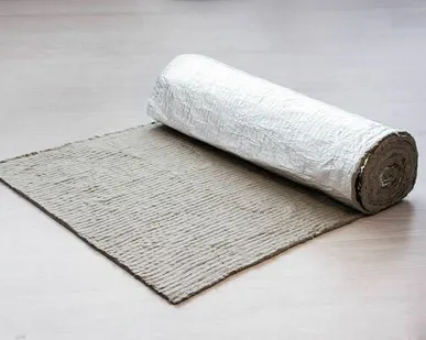 фото Огнезащитный базальтовый материал ВМБОР-5 без обклад (20000х1200х5) (рулон-24м2)