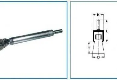фото Концевые щётки Osborn из гофрированной проволоки