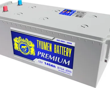 фото Аккумулятор Тюмень Premium 145 А/ч п.п.