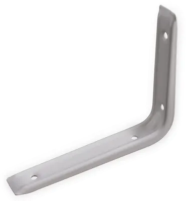 Фото №0 Кронштейн стальной без ребра жесткости белый 200*250