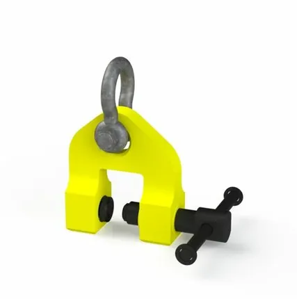 Фото №0 Захват струбцинный вертикальный ZSV (г/п 5 т, лист 0-80мм)