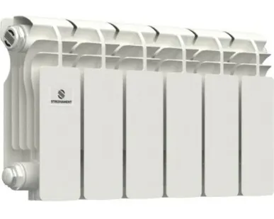 фото Радиатор алюминиевый "STRIZHAMENT" 200/100 14 секций ЭКСТРА