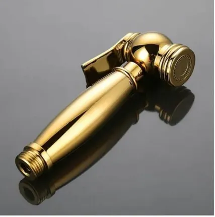 Фото №0 Лейка для биде, золотой, Ganzer GZ2014-E