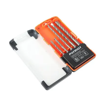 Фото №1 Набор буров SDS-Plus 5 шт EDGE by PATRIOT 815010101