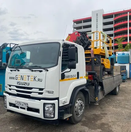 Фото №0 Аренда автокрана манипулятора - 8 тонн, кран 4 тонны