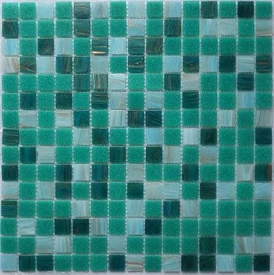 Фото №0 Мозаика BONAPARTE Aquamarine 327х327 стеклянная