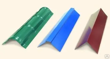 Фото №0 Конек металлочерепичный