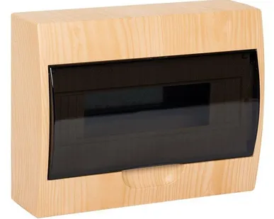 фото Щит ЩРН-П-12 IP41 светлое дерево PROxima EKF pb40-n-12-light