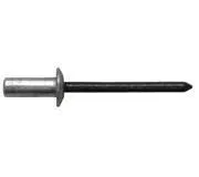 фото Заклепка вытяжная закрытая 4,8х19,0 стандарт алюминий(AlMg 5%)/сталь