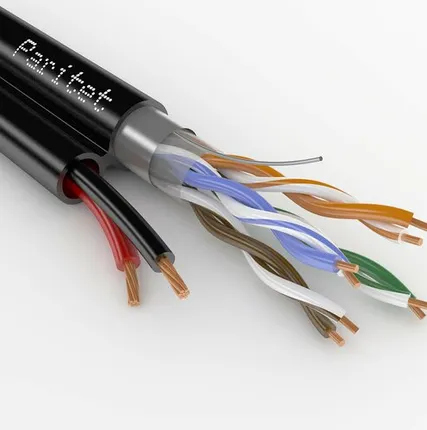 Фото №0 Кабель ParLan combi F/UTP4 Cat5e PE 2х0,75