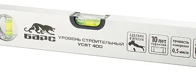фото Уровень алюминиевый 800мм толщина профиля 1,3 БАРС