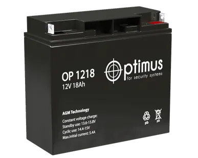 фото Аккумулятор Optimus OP 1218