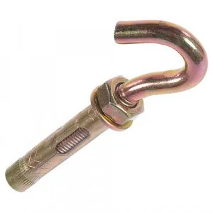 фото Анкерный болт с крюком 12х 70, желтопассированный HG