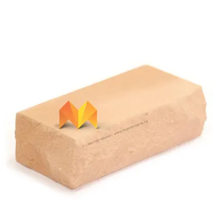 Фото №0 Кирпич Simat «Персик» рустированный полнотелый одинарный М-175 (Ложковый)