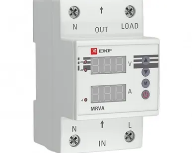 фото Реле напряжения и тока с дисплеем МRVА-50A EKF PROxima