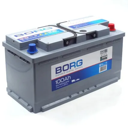Фото №0 Аккумулятор BORG Standard 100 Ач о.п. (ТУРЦИЯ)