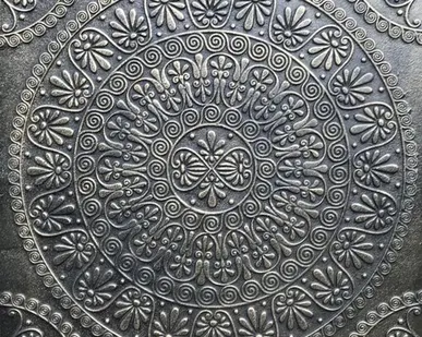 фото Чугунная плитка "Майолика"