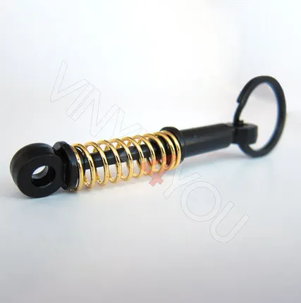 Фото №0 Брелок стойка черная/золотая