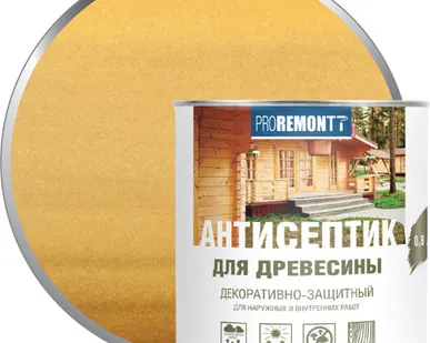 фото Деревозащитное средство Proremontt Сосна 0,8л Лакра