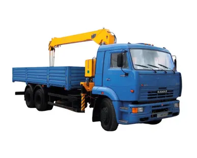 фото Манипулятор на базе КАМАЗ 65117 (борт 18 т, стрела 10 т)