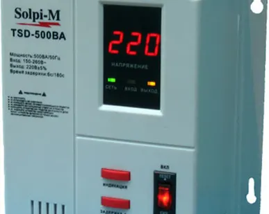 фото Стабилизатор напряжения SOLPI-M TSD-500BA