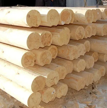 Фото №0 Оцилиндрованное бревно 28 мм