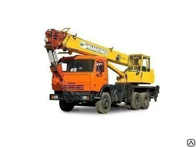 Фото №0 Услуга аренды автокрана Ивановец 16т