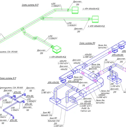 Фото №0 Проектирование вентиляции для фитнес-центров