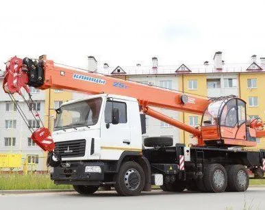 фото Автокран КС 55713-6К-3 25т. (МАЗ-6312В3)