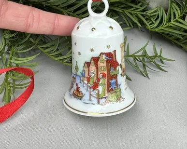 фото Колокольчик рождественский 2002 Hutschenreuther Германия