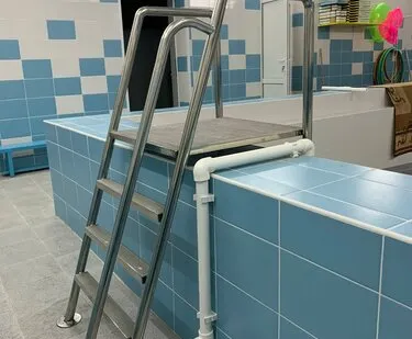фото Лестницы для бассейнов и производств