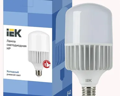 фото Лампа светодиодная HP 80Вт 230В 6500К E40 ИЭК LLE-HP-80-230-65-E40