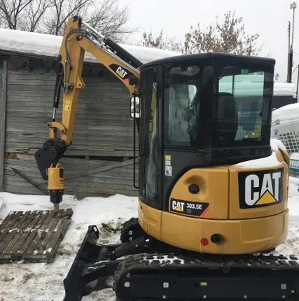Фото №1 Аренда мини экскаватора Caterpillar 303. 5E CR