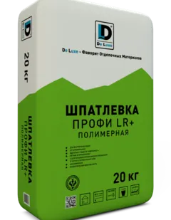 фото Шпатлевка полимерная De Luxe ПРОФИ LR+