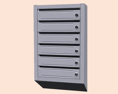 фото Почтовые ящики многосекционные