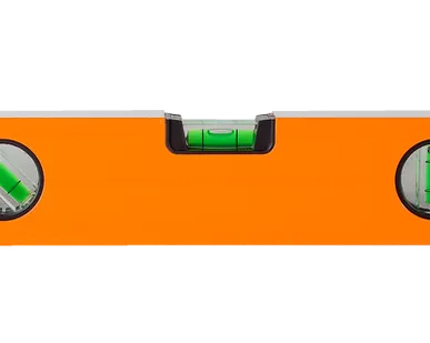 фото Уровень алюминиевый «Магнитный» 400мм 3 глазка фрезерованный Вихрь