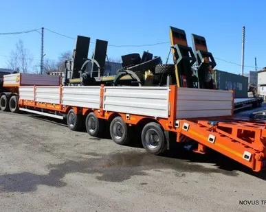 фото Низкорамный полуприцеп Bitter г/п 50т от завода изготовителя