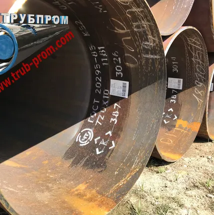 Фото №0 Труба 720х10, К52, сталь 17Г1С-У, ГОСТ 20295-85