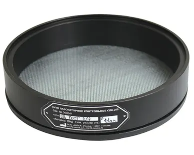 фото Лабораторное сито из оцинкованной стали ТАГЛЕР СЛК-200 d 1,1 мм