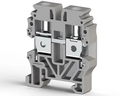 фото Klemsan Миниклеммник винтовой 4 мм.кв. (серый); MVK4