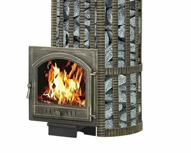 фото Чугунная печь Ураган Ковка 22 (205)