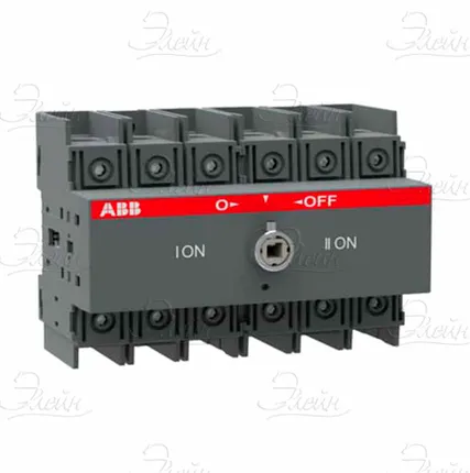 Фото №0 Рубильник 80А OT80F3C реверсивный 1SCA105402R1001 ABB