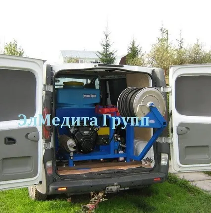Фото №0 Все виды машин для промывки канализации на прицепе, в Газеле