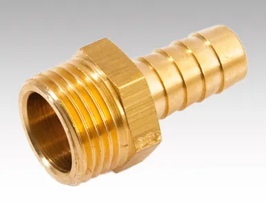 фото Штуцер латунный НР 1/2&quot; х 18 мм, наружная резьба