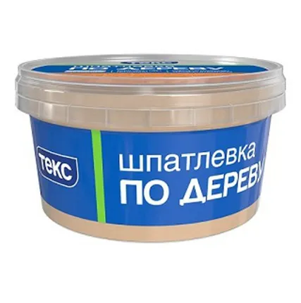 Фото №0 Шпаклевка по дереву береза, 0,25кг ТЕКС ПРОФИ