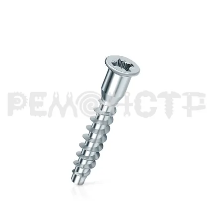 Фото №0 Винт-конфирмат 7*50 цинк шлиц PZ3 (250 шт) П