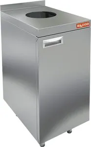 фото Стол закрытый с отверстием для отходов HICOLD НБМДСО-4/7Б