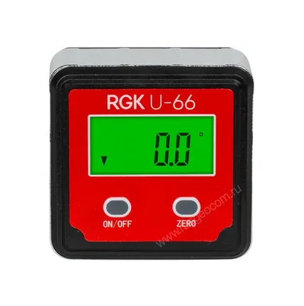 Фото №0 Электронный угломер RGK U-66 с калибровкой