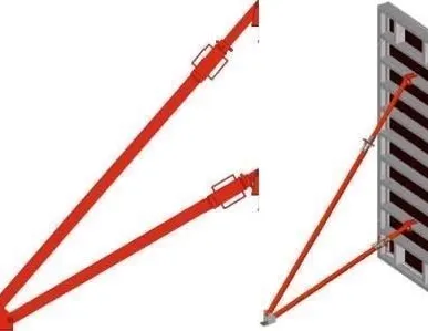 фото Подкос винтовой двухуровневый