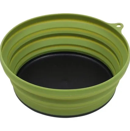 Фото №0 Миска силиконовая оливковая 550 мл Track